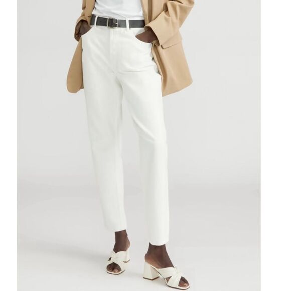 Everlane 90’s Cheeky Jean Bone Women’s size 28 Crop - Picture 1 of 5